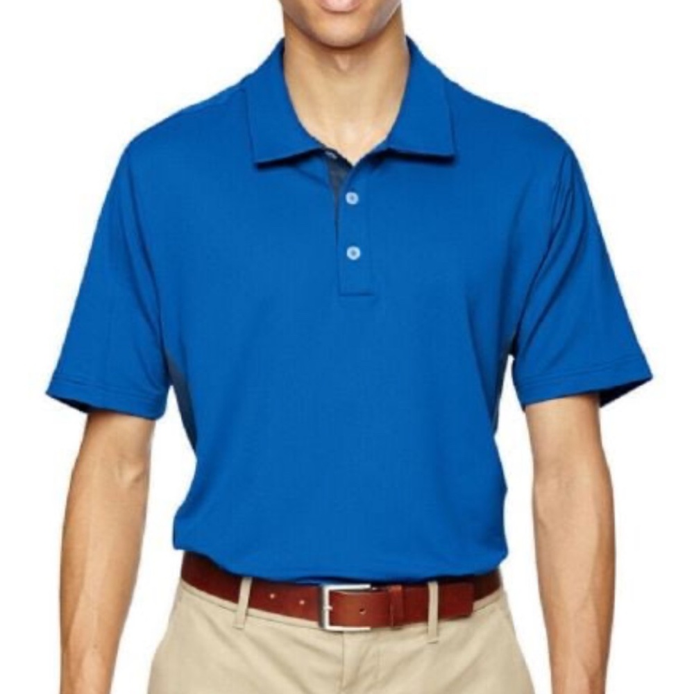 💙 Adidas Golf Puremotion Polo | Men’s Small | Blue | Performance Fit ⛳